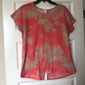 Short sleeve tee top- Charming Charlie